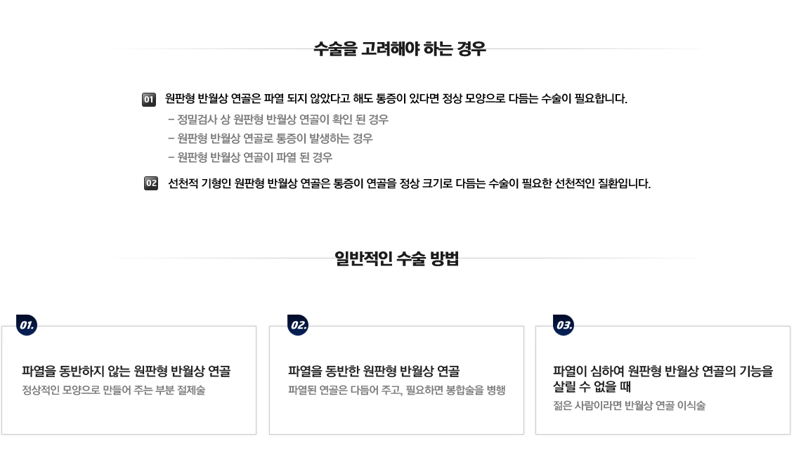 원판형 반월상 연골 파열