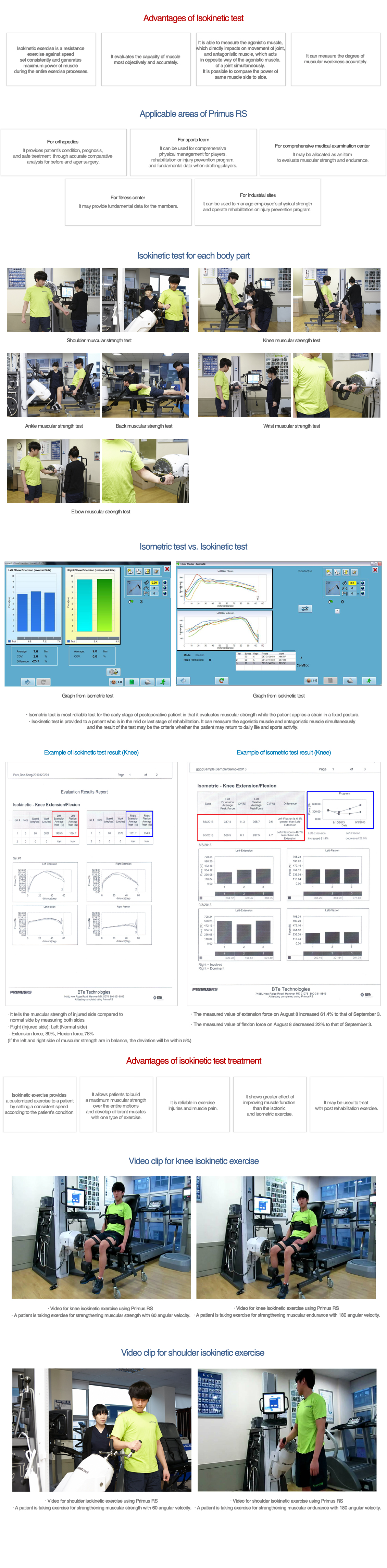 Isokinetic equipment